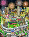 Fazzino Art Fazzino Art MLB 2019 All-Star Game: Cleveland (DX)